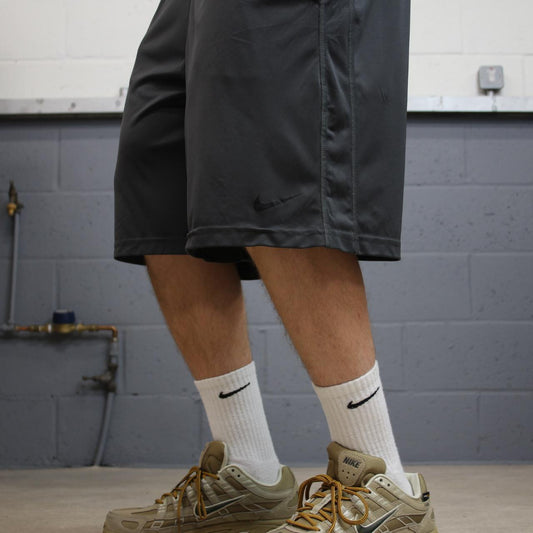 Nike sports shorts y2k grey comfy loose floaty summer gym shorts