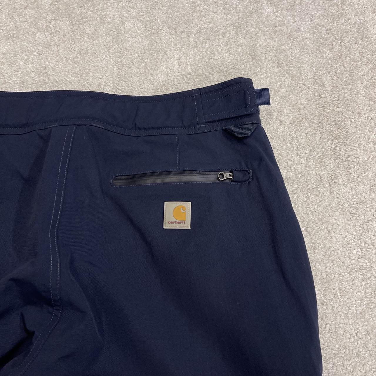 Carhartt waterproof pants Storm Defender women's y2k navy insulated technical snow trousers