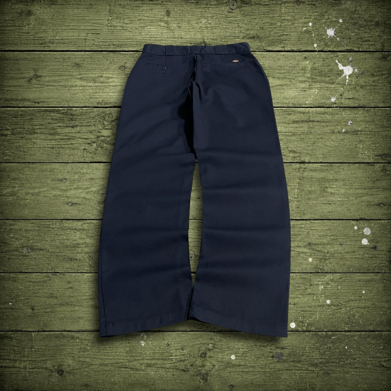 Y2K Dickies 874 work pants navy original fit straight leg chino skater style trousers