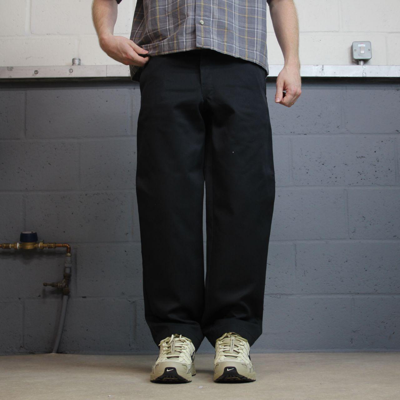 Dickies 874 pants black original fit W34L30 Loose straight fit skater style chino work trousers