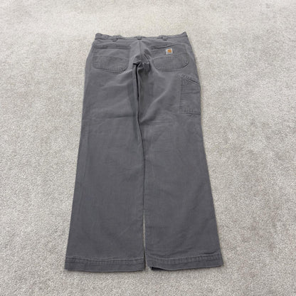 Carhartt carpenter pants relaxed y2k grey Straight leg skater style workwear pants