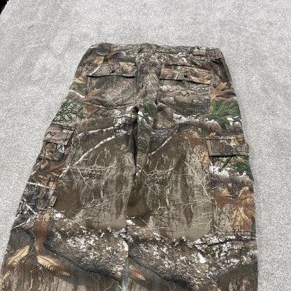 Y2k Realtree camo cargo pants Medium khaki floaty King's Camo forest camouflage pants