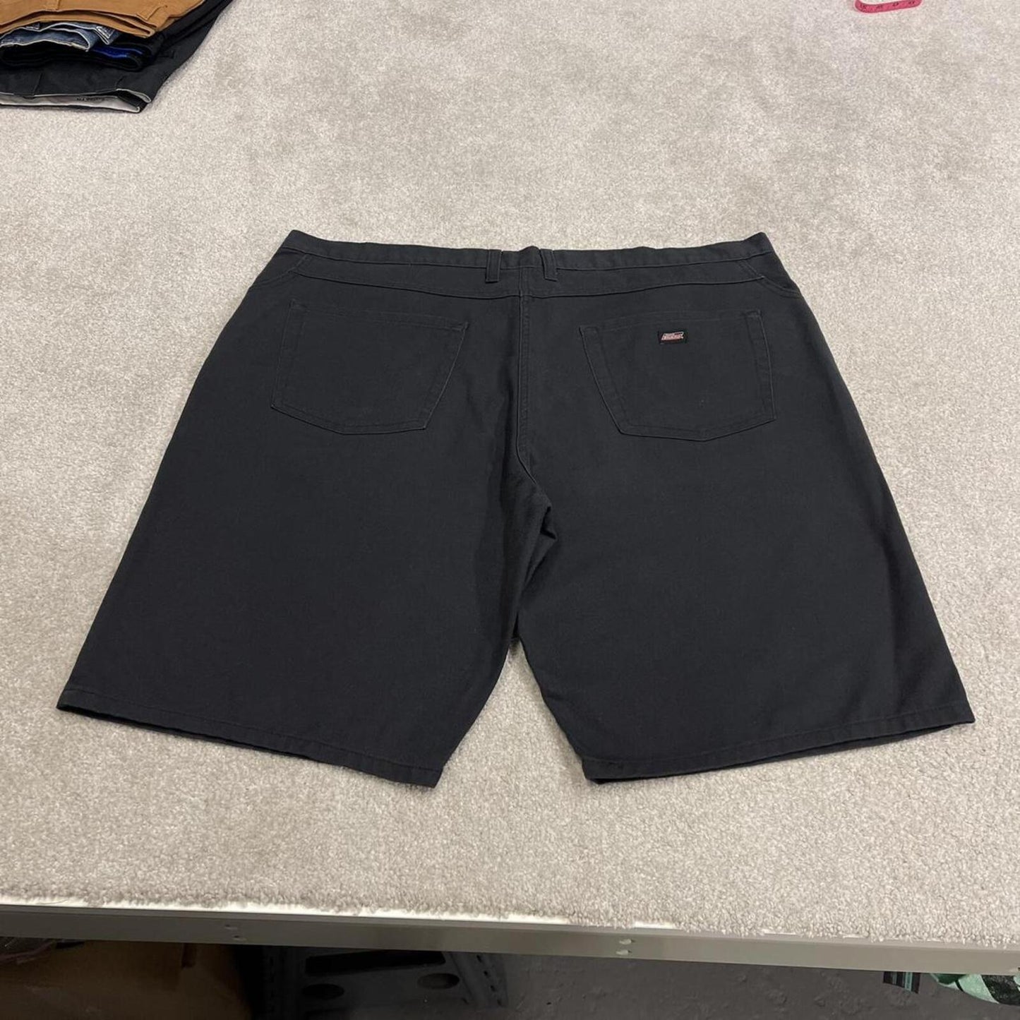 Dickies long baggy shorts chino black Skater / surf style shorts long loose fit festival