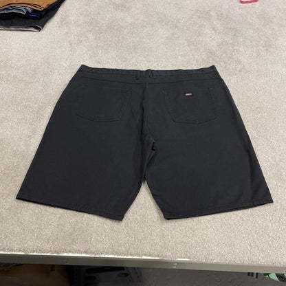 Dickies long baggy shorts chino black Skater / surf style shorts long loose fit festival