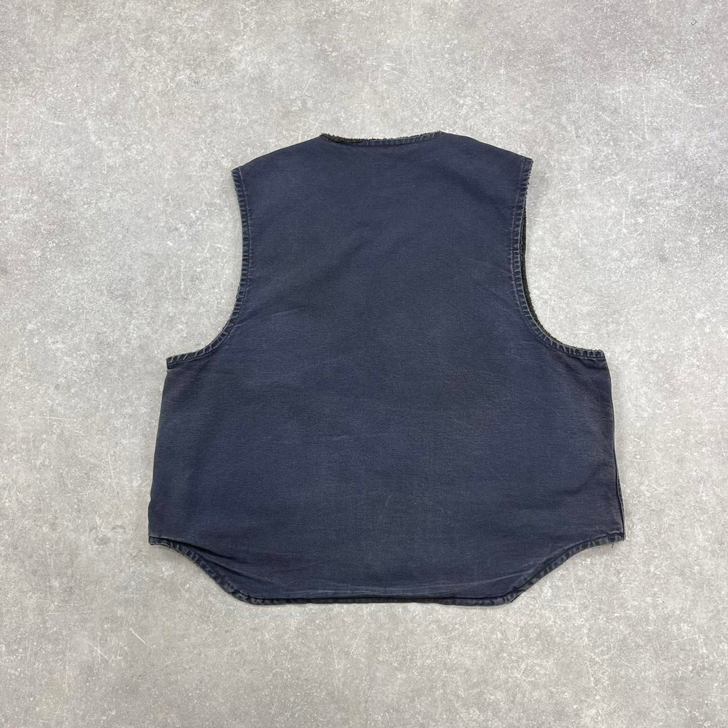 Navy vintage Carhartt gilet XL