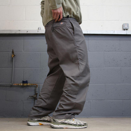 Y2k Dickies 874 work pants grey Loose twill chino skate style trousers