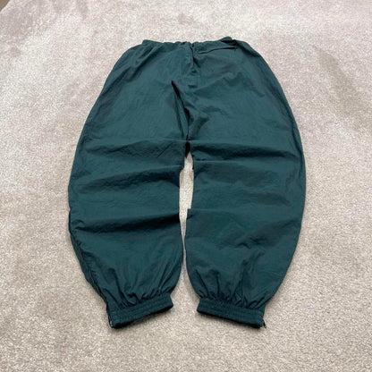 00s baggy Nike tracksuit bottoms green Medium loose y2k style sportswear track pants gym wear