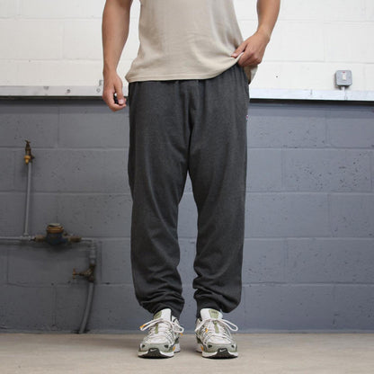 Y2k Grey Champion Cargo Joggers XXL mens loose sweatpants print logo