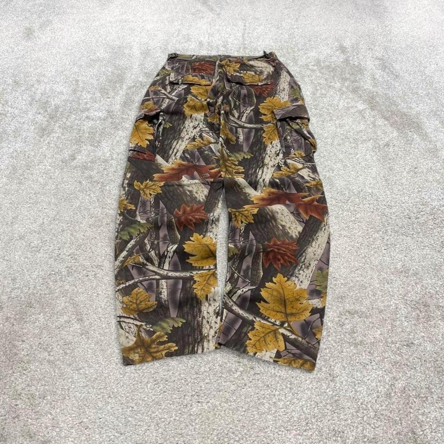 Y2k camo cargo pants brown Master Sportsman tree camouflage cargos