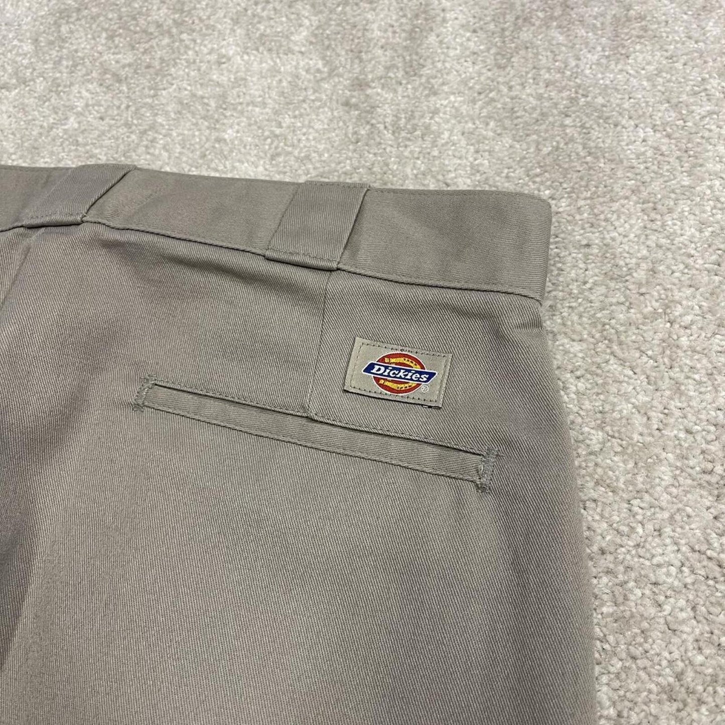 Vintage Dickies 874 work pants skater grey Straight chino style workwear skate trousers