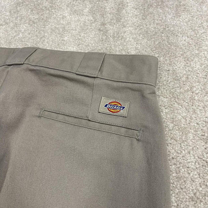 Vintage Dickies 874 work pants skater grey Straight chino style workwear skate trousers