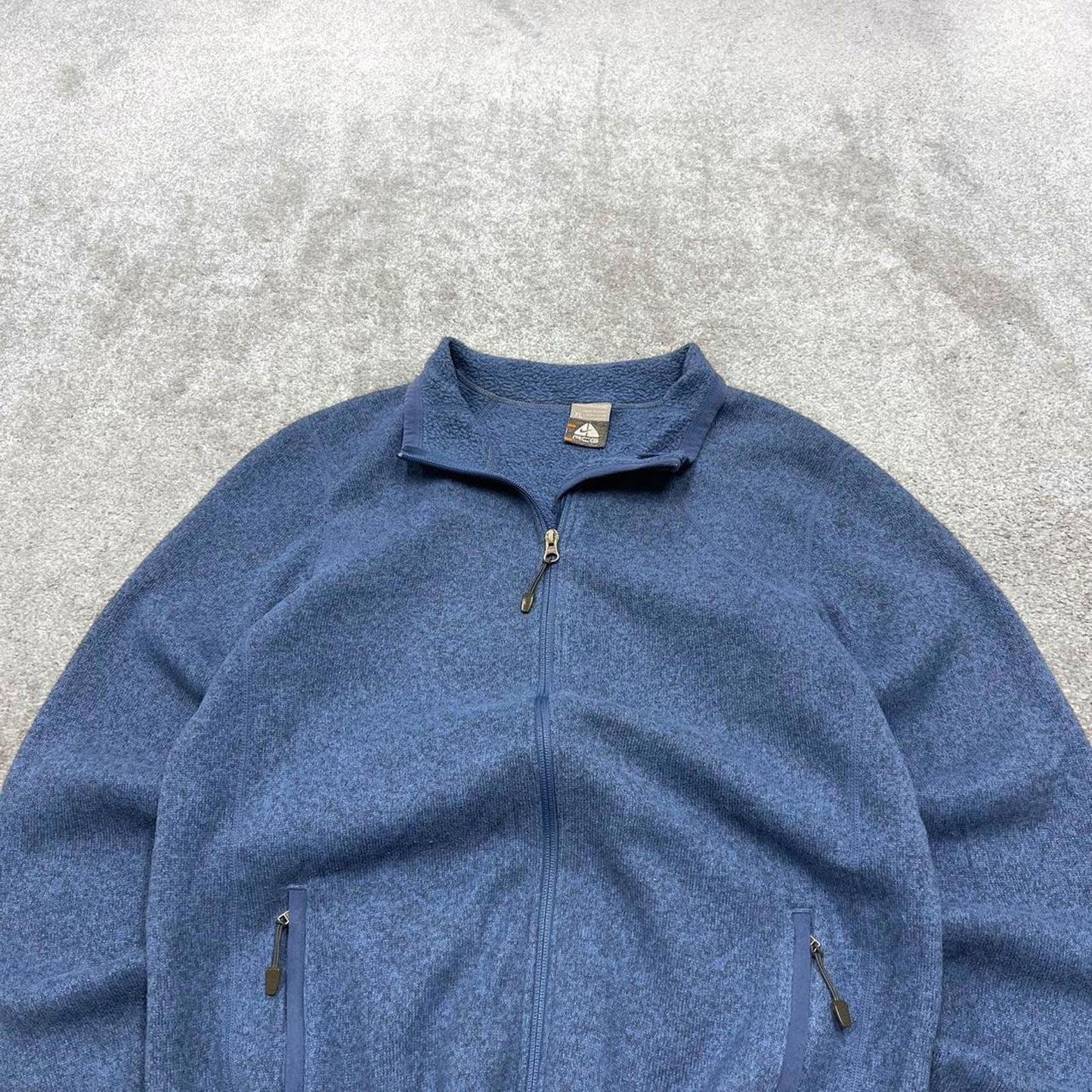 Nike ACG technical fleece XL women's y2k style navy full zip up autumn winter