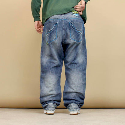 Embroidered Akademiks jeans W38 L34