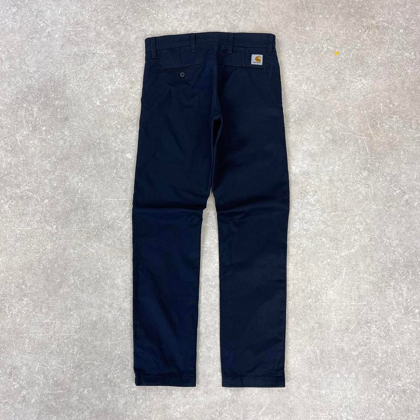 Navy Carhartt Sid Pant W30L30 chino style trousers