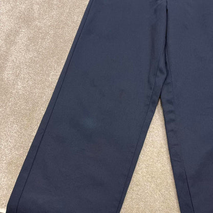 Navy Red Kap pants W30L32 loose y2k chino style skate trousers patch logo