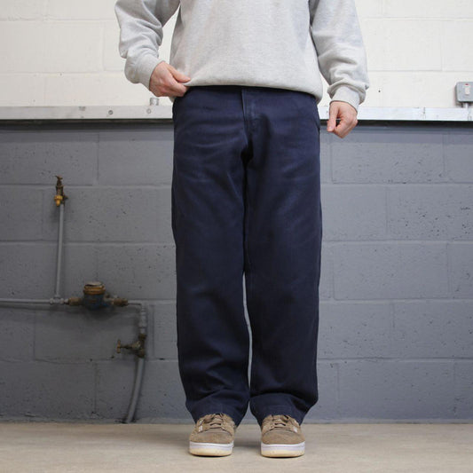 Dickies 874 Pants W33L32 navy original fit twill chino 90s style skater pants