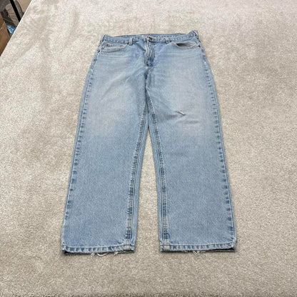 Vintage Y2K Carhartt denim jeans blue Loose straight leg skate style workwear pants