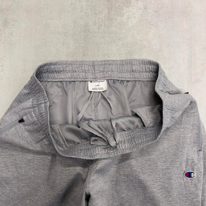 Y2k grey Champion joggers L