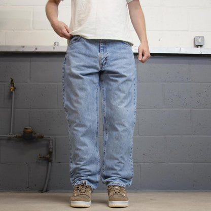 Vintage blue Carhartt jeans W36L30 loose denim 90s style skater jeans