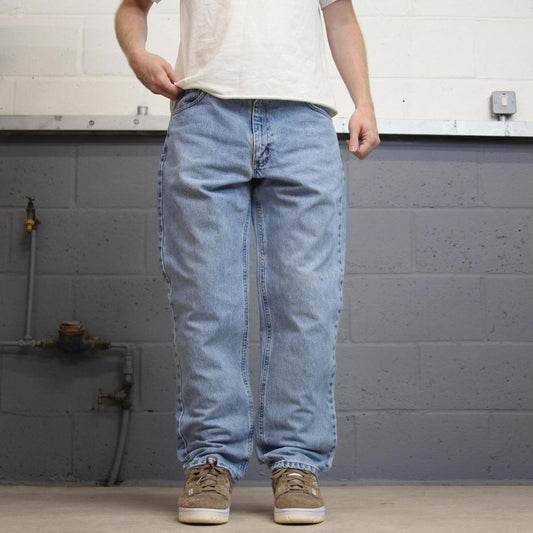 Vintage blue Carhartt jeans W36L30 loose denim 90s style skater jeans