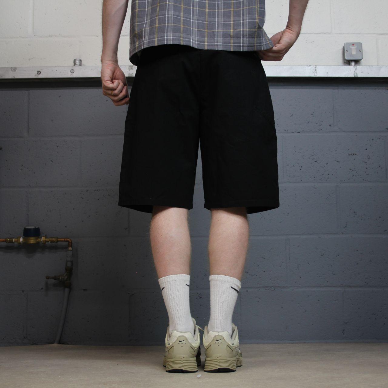 Dickies baggy carpenter shorts black Twill chino skater style shorts wide long leg