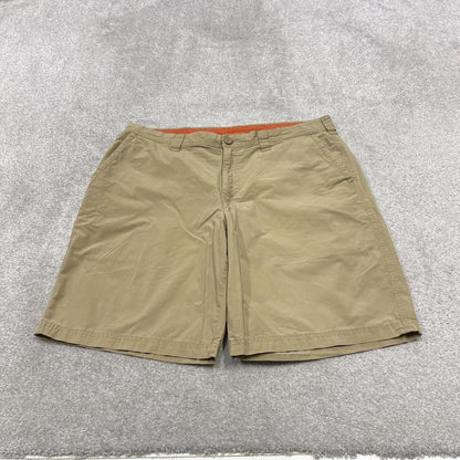 Columbia technical hiking shorts khaki Lightweight chino style summer shorts