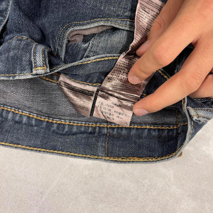 Blue Levis 505 jeans W36L30 blue loose straight leg y2k style pants red tab logo