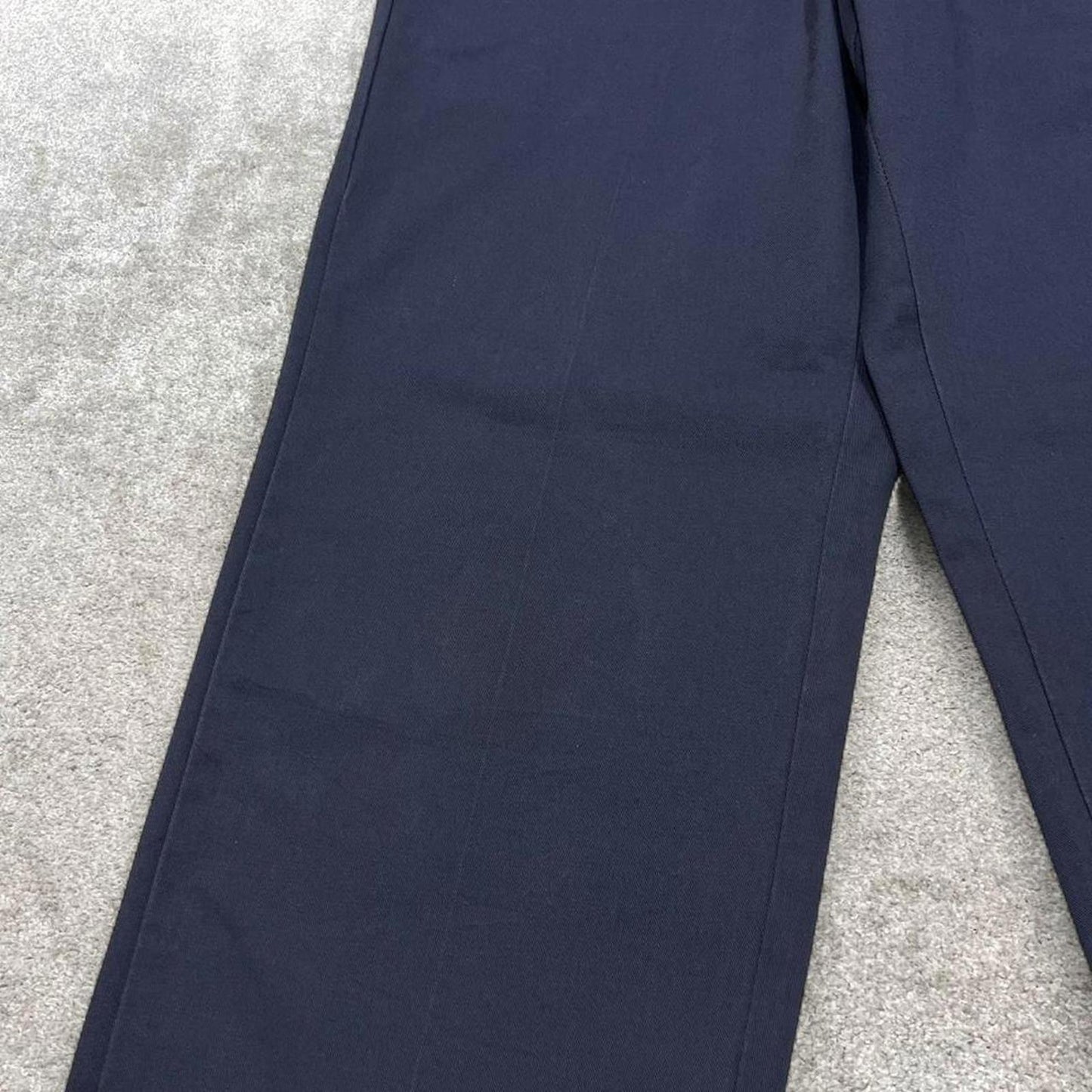 Navy Red Kap pants W34L31 loose y2k chino style skate trousers patch logo workwear