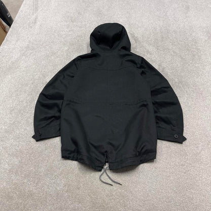 00s Oakley technical parka jacket M women's y2k style adjustable black tech coat winter