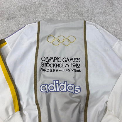 Vintage Adidas Olympics drill top Large Munchen 1972 sweatshirt style pullover