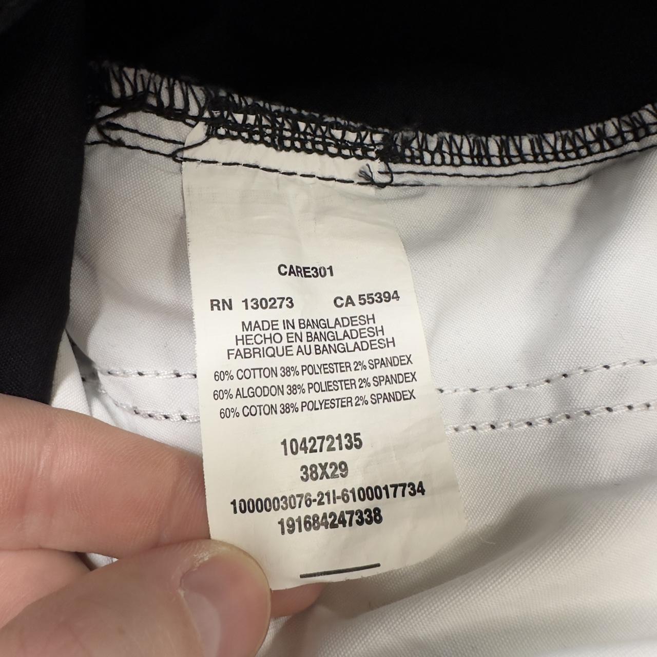 Lee cargo pants y2k black Straight leg utility workwear style trousers