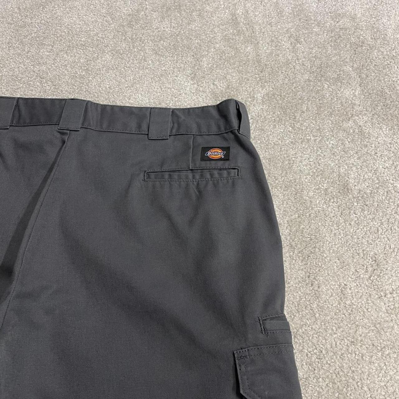 Dickies extra baggy cargo shorts chino grey Skater / surf style shorts long wide leg festival