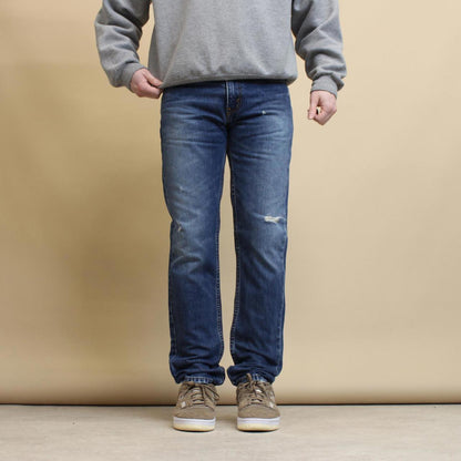 Blue Levi's 511 jeans W32L32 denim skinny jeans red tab logo