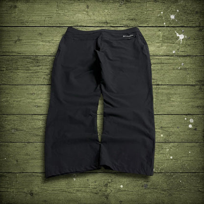 Columbia hiking pants technical Y2K black Lightweight utility tech trousers