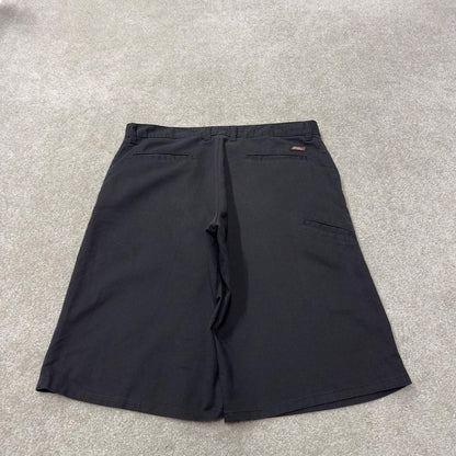 Dickies carpenter chino shorts long leg black Chino style skater shorts loose festival