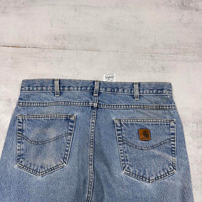Mens vintage Carhartt jeans W36 L34 blue loose relaxed 90s style jeans