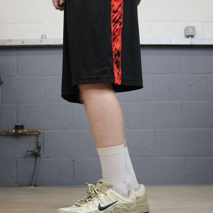 Nike sports shorts y2k dri-fit black Casual style comfy loose floaty summer gym shorts