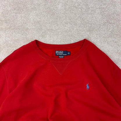 Red Ralph Lauren sweatshirt XL