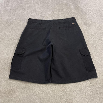 Dickies cargo chino shorts black Twill chino style skater shorts loose leg festival
