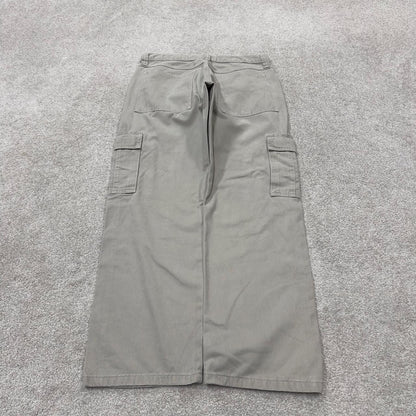 Wrangler cargo pants y2k beige W34L30 Loose straight leg skater style workwear utility