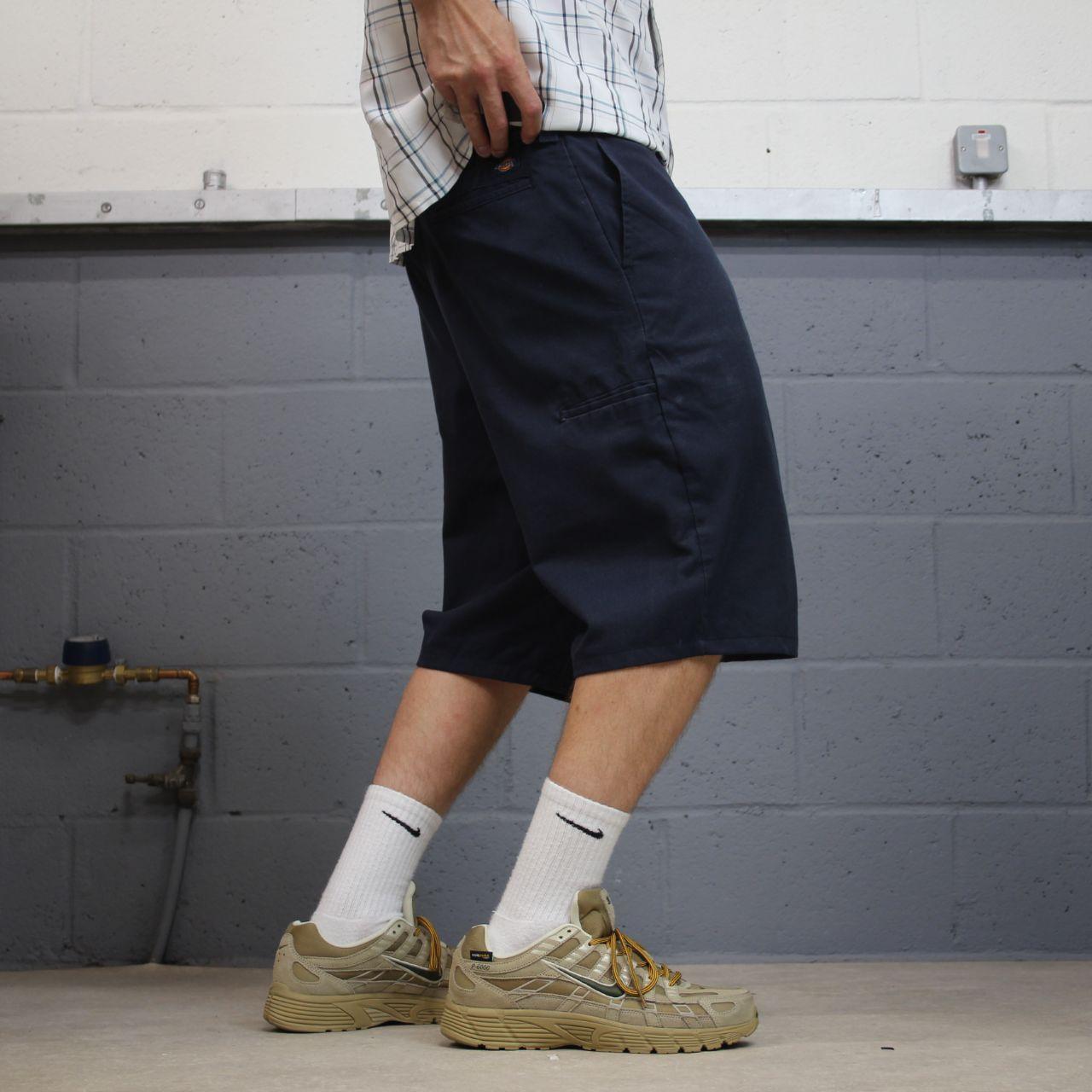 Dickies chino shorts carpenter navy Chino skater / surf shorts loose festival