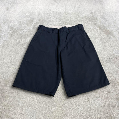 Dickies chino shorts y2k long leg navy Chino style summer work shorts