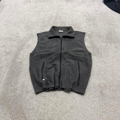 Columbia technical fleece gilet S full zip up y2k style autumn