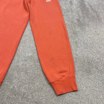 Peach Nike sweatpants Medium loose y2k style joggers Swoosh logo gym wear track pants casual sporty