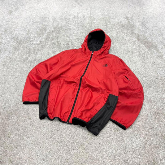 North Face technical jacket XL mens full zip windbreaker TNF Autumn Y2K style outdoors