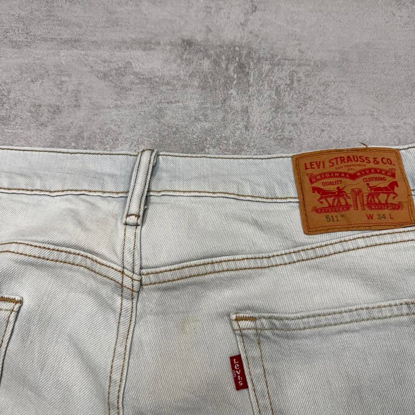 Levi's 511 jean shorts W34