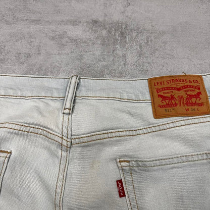 Levi's 511 jean shorts W34
