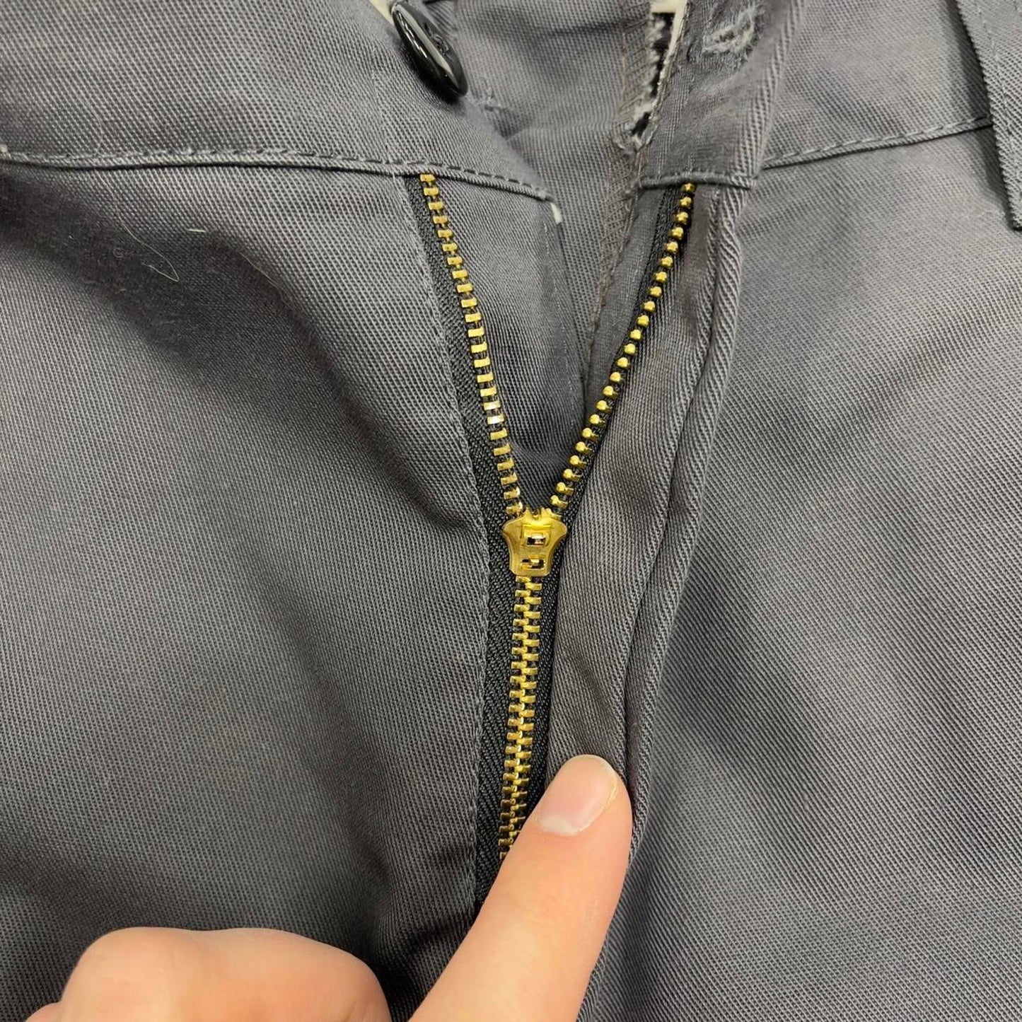 Grey Red Kap baggy cargo pants W36L30 loose twill chino style skater pants