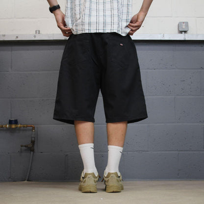 Dickies chino shorts y2k black Loose leg skater / surf shorts festival