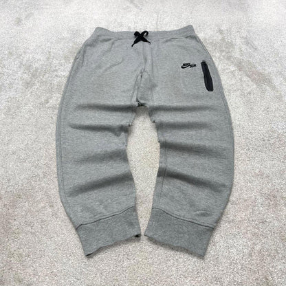 Grey Nike Air sweatpants XL loose y2k style joggers Swoosh logo gym wear track pants